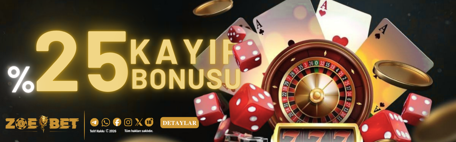 %25 KAYIP BONUSU